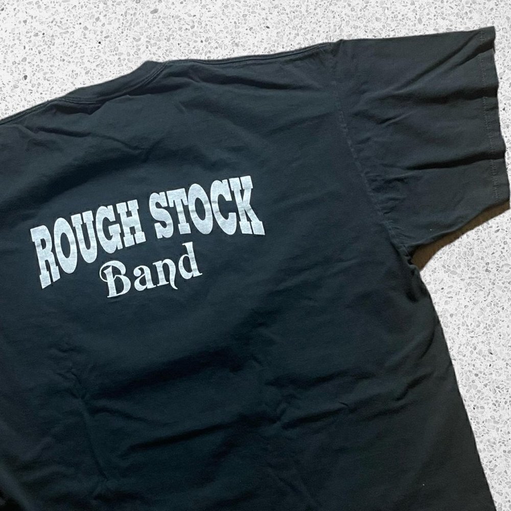 Vintage Rough Stock country band t shirt